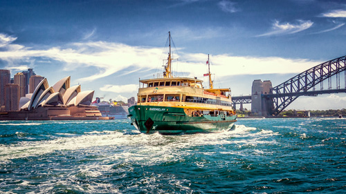 Sydney Circular Quay The Queenscliff Ferry